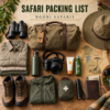 Safari Packing List for Uganda, Rwanda, Kenya and Tanzania
