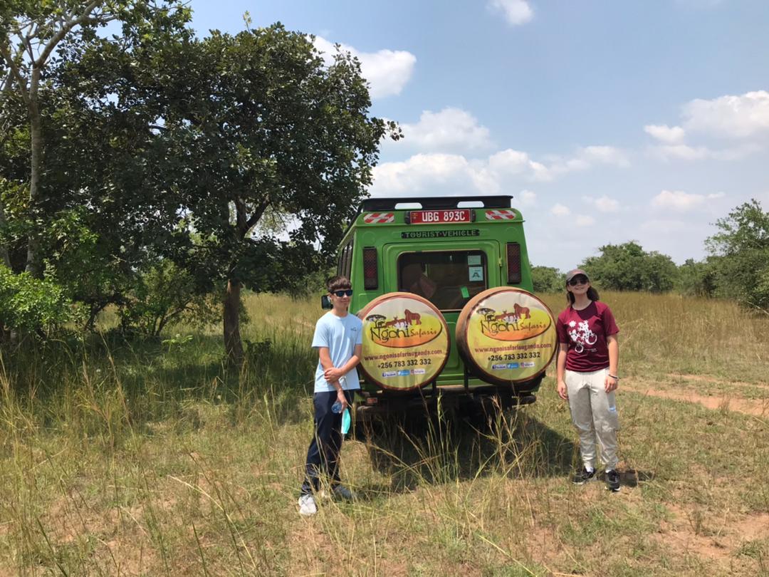 Kids at Ziwa Rhino sanctuary