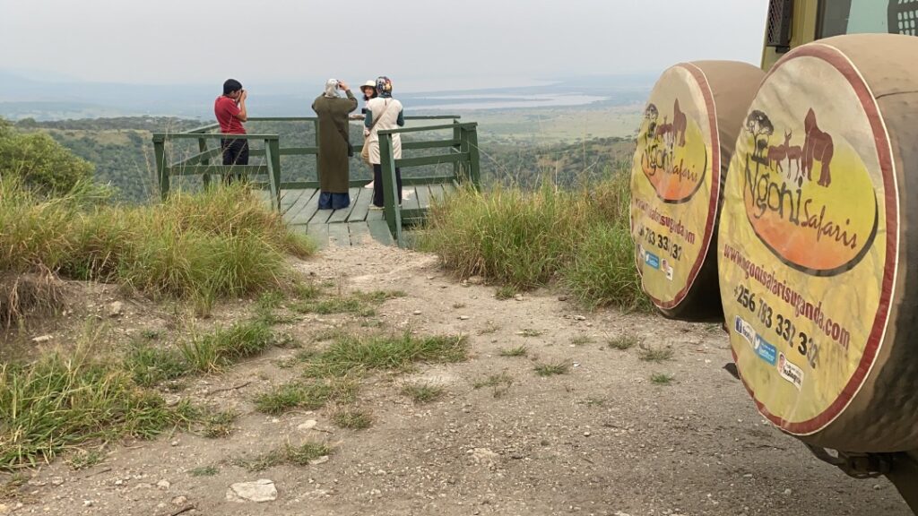 Our Clients Viewing the Crater Lakes