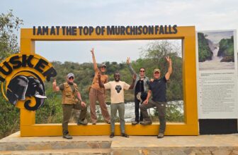 Top of the Falls in Murchison Falls National Park, Uganda