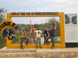 Top of the Falls in Murchison Falls National Park, Uganda