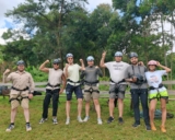 Abseiling at Sipi Falls